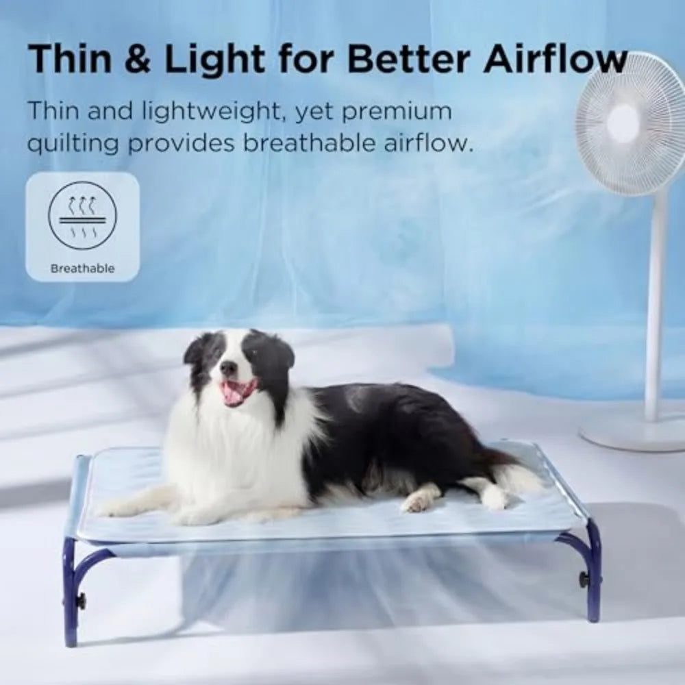 Bedsure Cooling Dog Mat Washable Breathable Cool Pet Bed