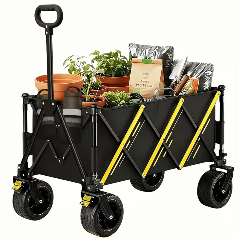 Heavy Duty Folding All Terrain Outdoor Utility Camping Cart