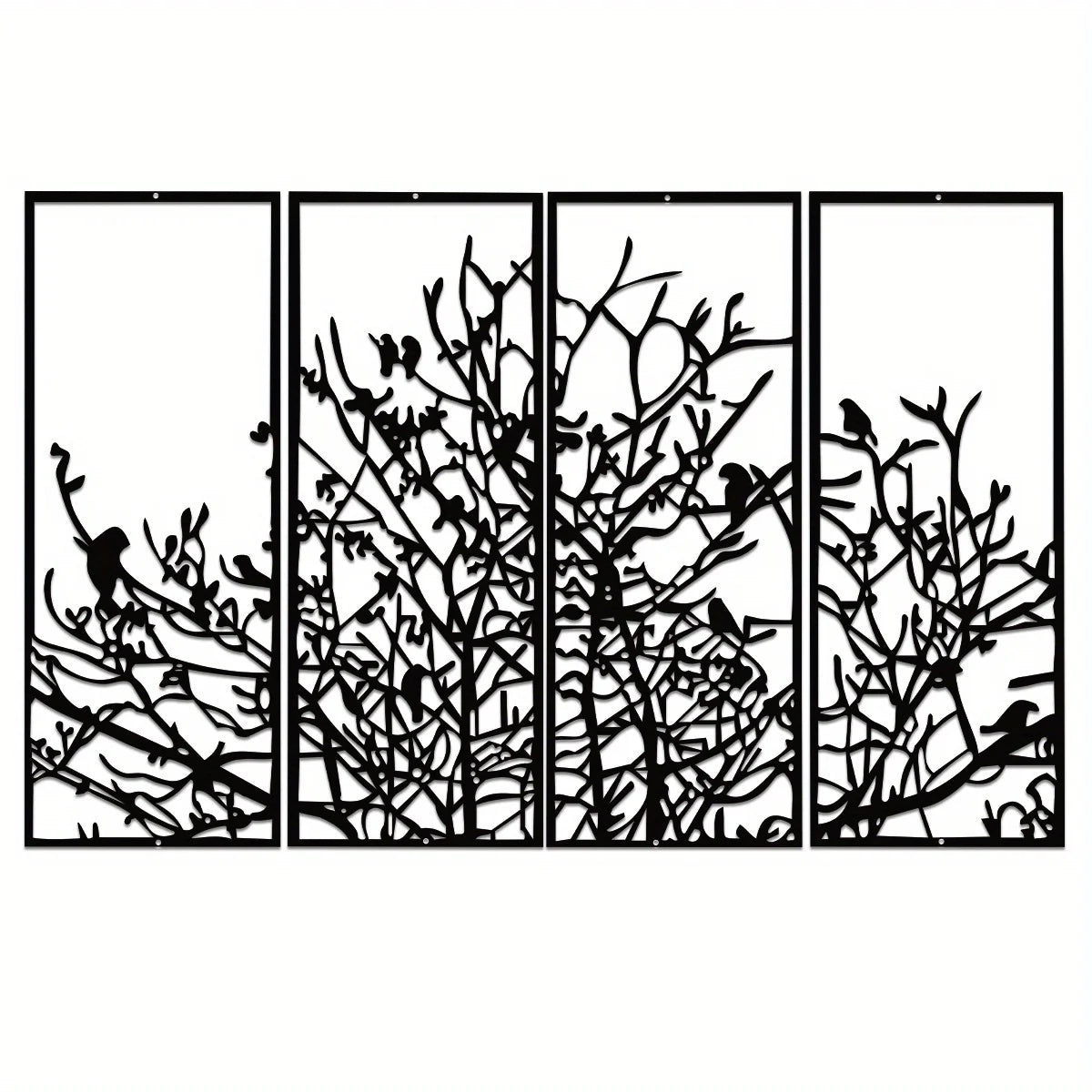 Modern Minimalist Metal Tree Of Life Wall Decor Art