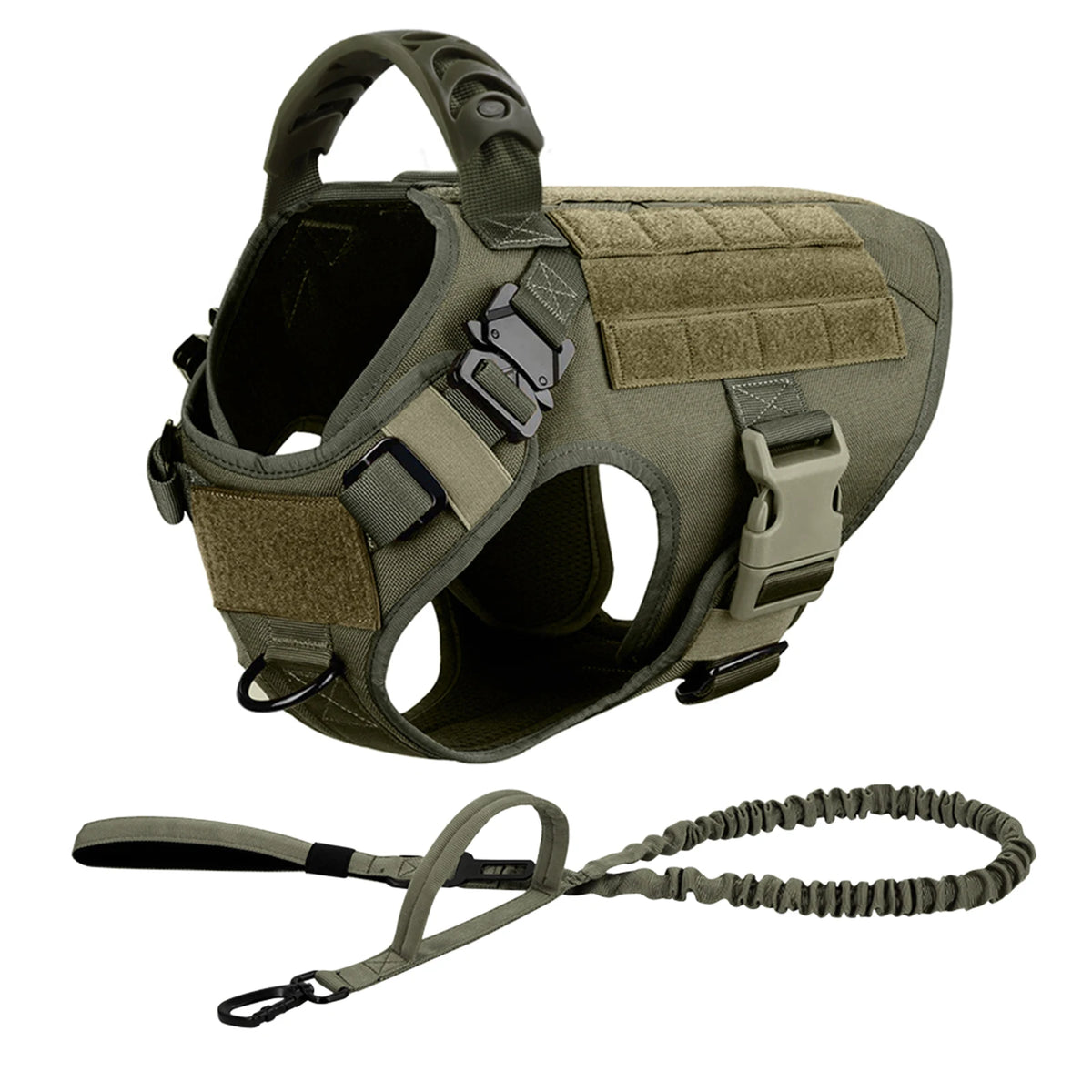 Petravel Adjustable Padded Nylon Dog Harness With Leash