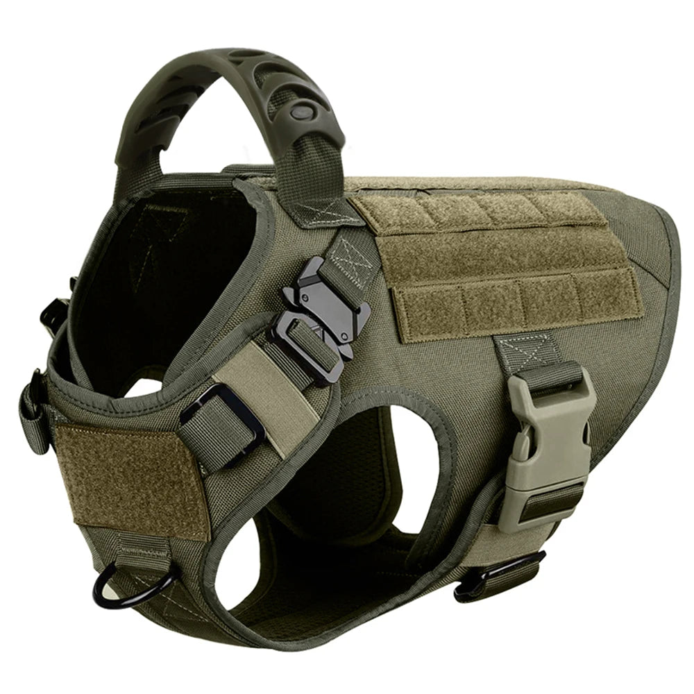 Petravel Adjustable Padded Nylon Dog Harness With Leash
