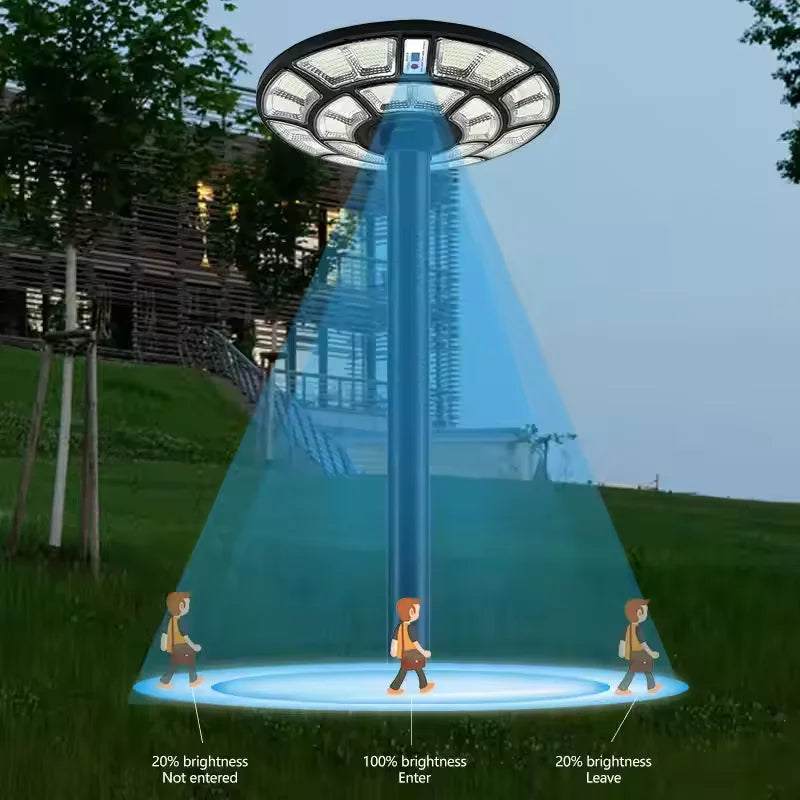 Morglad Solar UFO Street Lamp For Garden Landscape Lighting