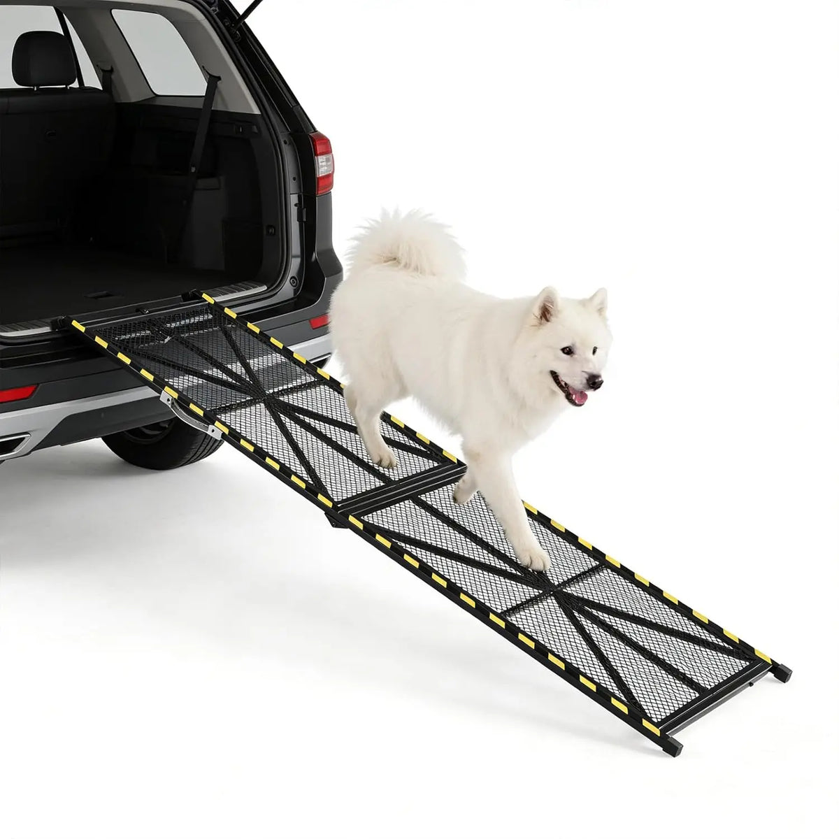 HiMISS Collapsible Dog Ramp For Vehicles With Carry Handle