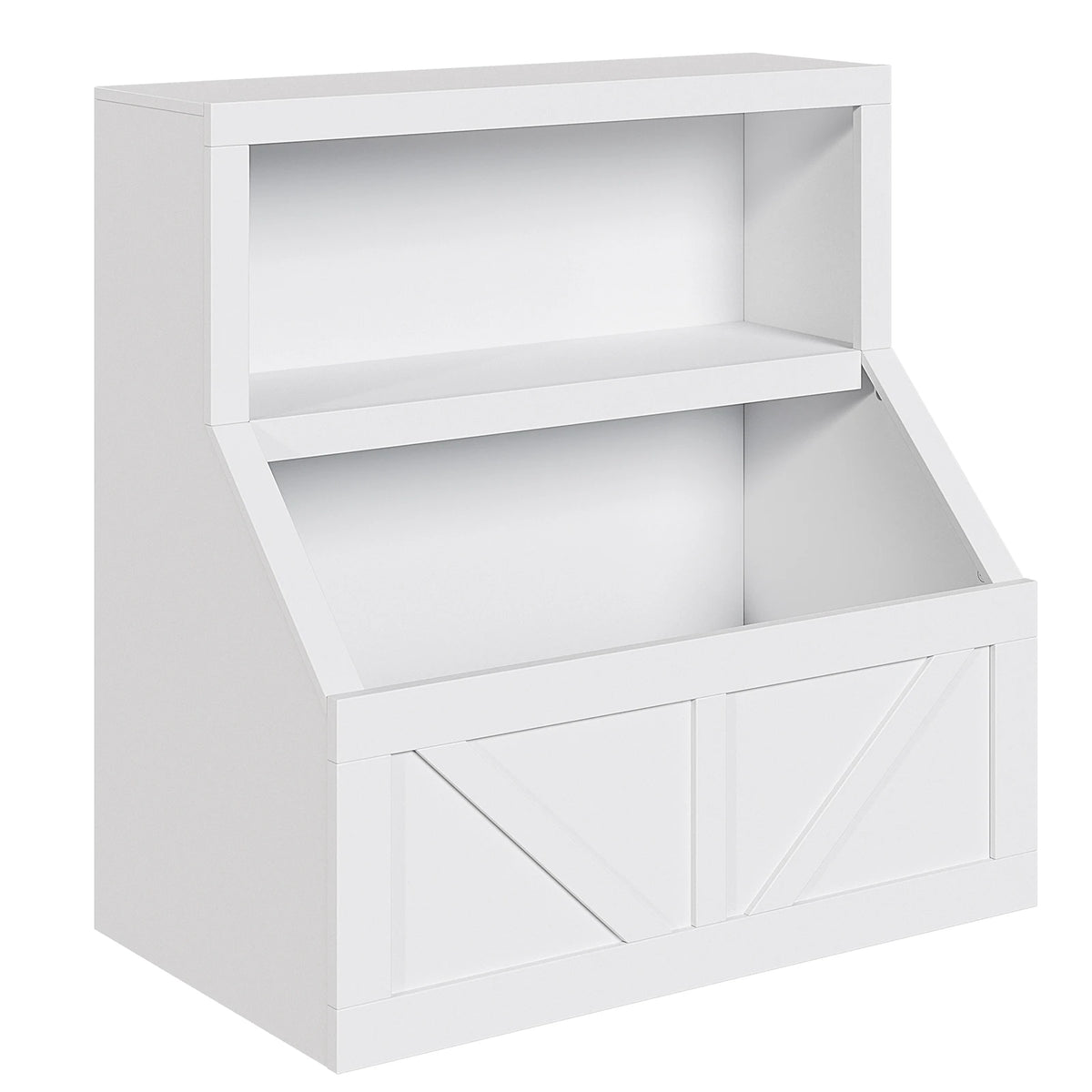 Kids Wooden Bookshelf And Toy Storage Organizer For Nursery