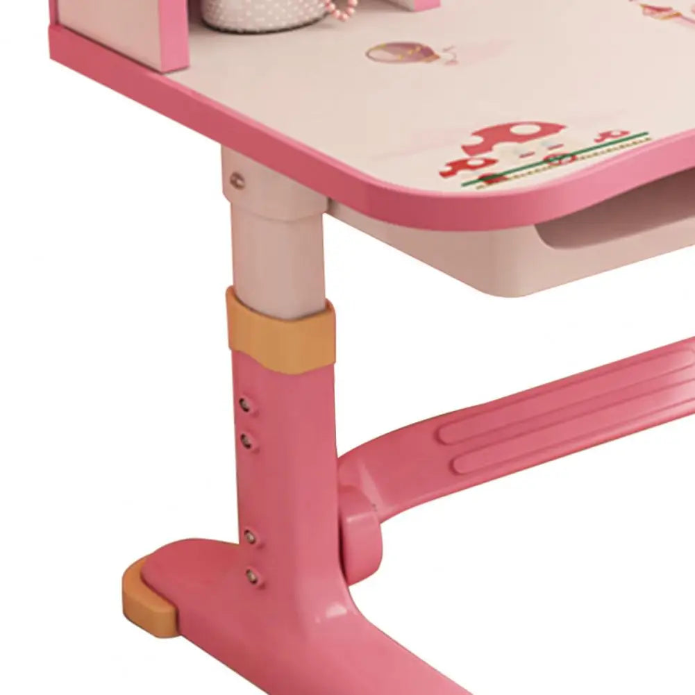 Kids Height Adjustable Desk And Chair Set For School