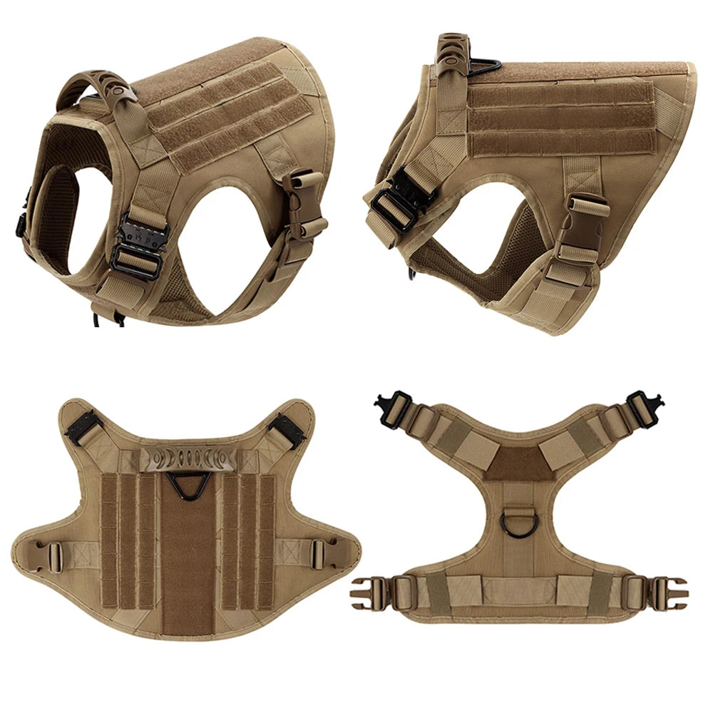 Petravel Adjustable Padded Nylon Dog Harness With Leash