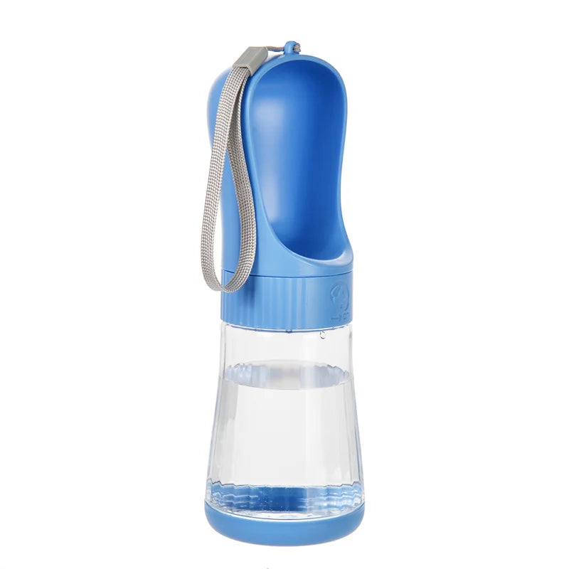 Portable Dog Water Bottle With Separated Food Storage Cup
