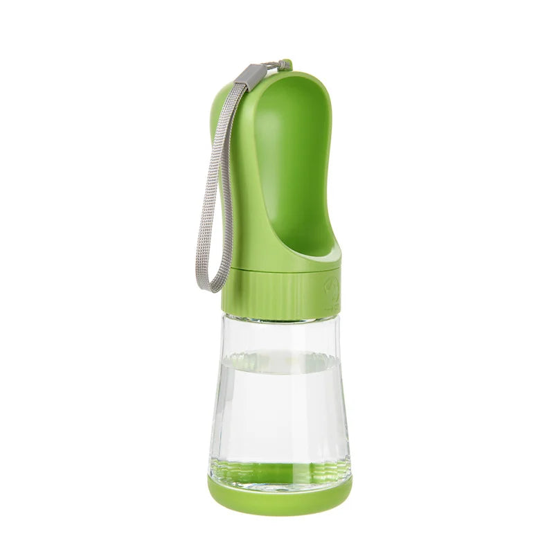 Portable Dog Water Bottle With Separated Food Storage Cup