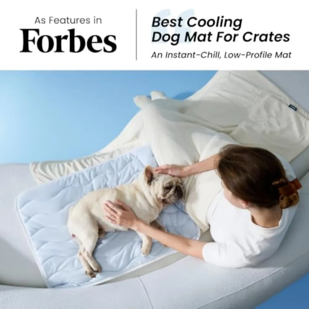 Bedsure Cooling Dog Mat Washable Breathable Cool Pet Bed