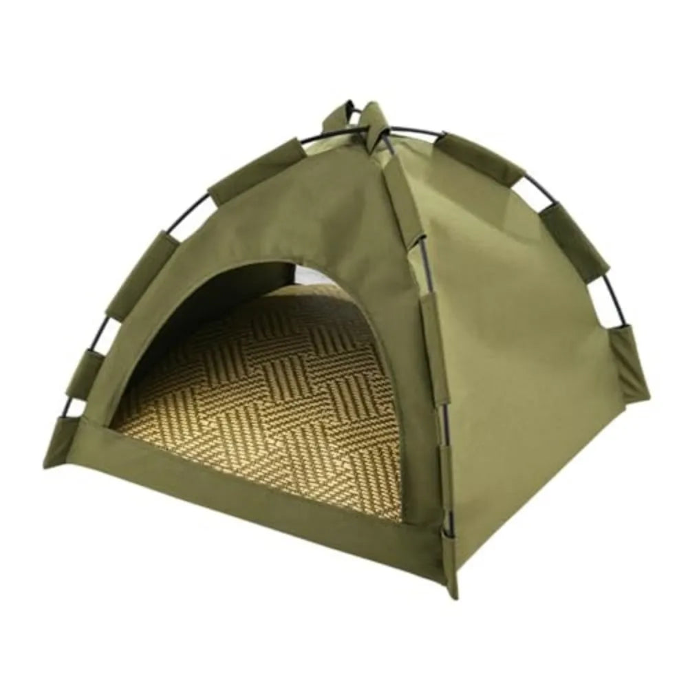 Outdoor Semi Enclosed Pet Tent For Cats And Portable Shelter