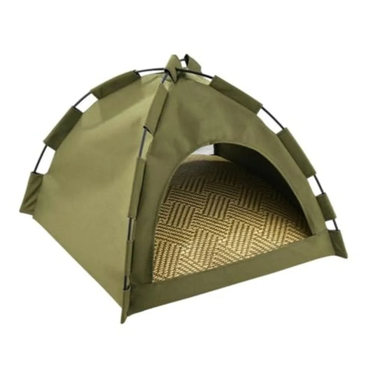Outdoor Semi Enclosed Pet Tent For Cats And Portable Shelter