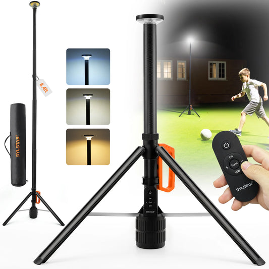 Rechargeable Remote Controlled 360 Degree Telescopic Work Light