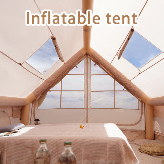 Pakicetus Inflatable Camping Tent With Quick Setup And Waterproof Design