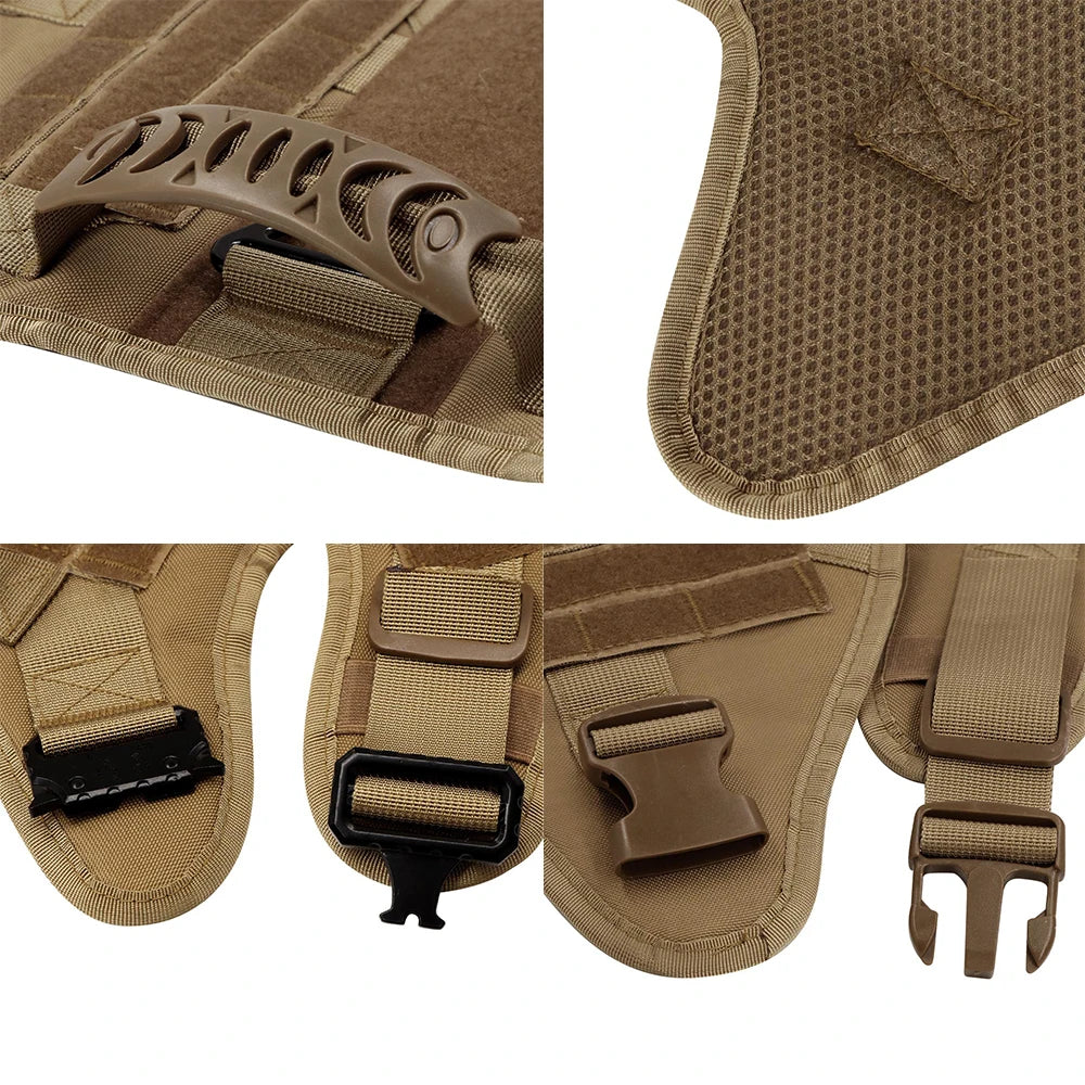 Petravel Adjustable Padded Nylon Dog Harness With Leash