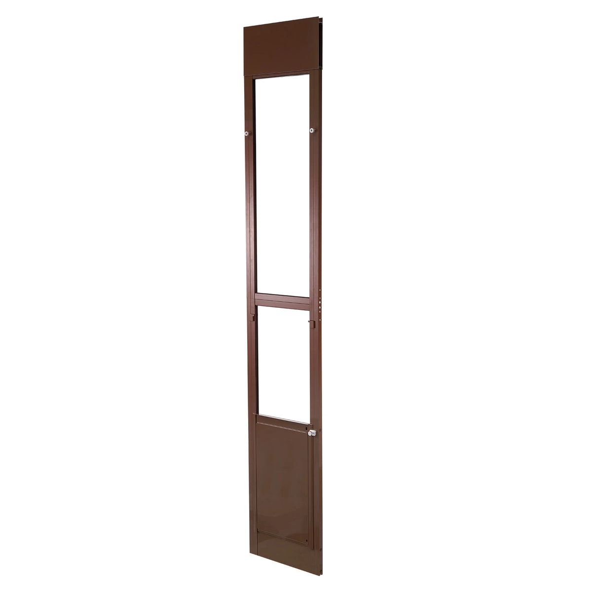 SucceBuy Aluminum Alloy Sliding Glass Pet Door With Lock