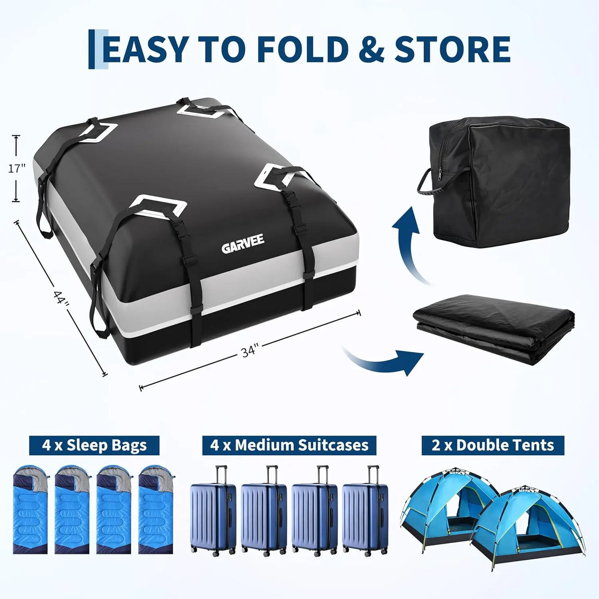 Twister CK Heavy Duty Universal Rooftop Cargo Carrier Basket