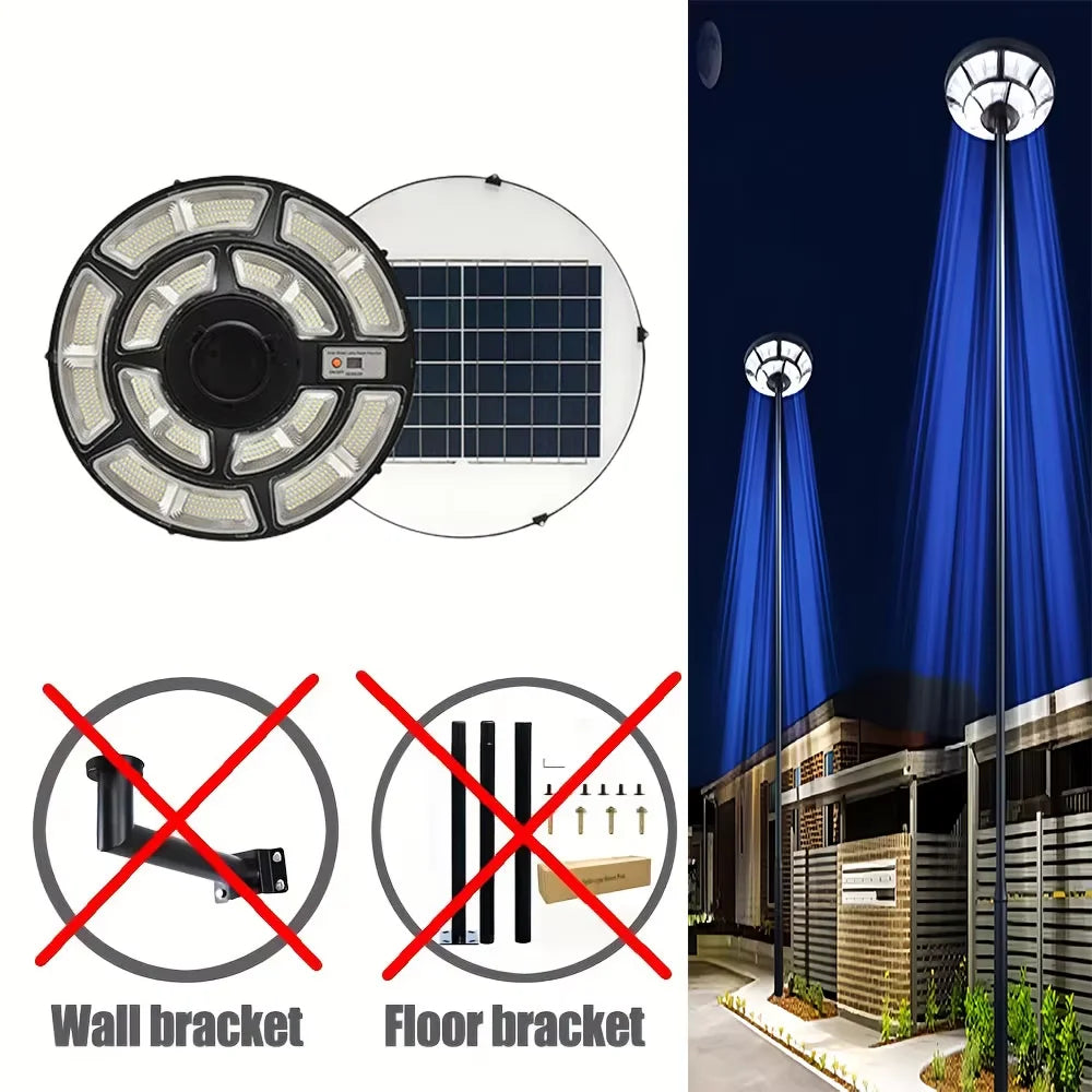 Morglad Solar UFO Street Lamp For Garden Landscape Lighting