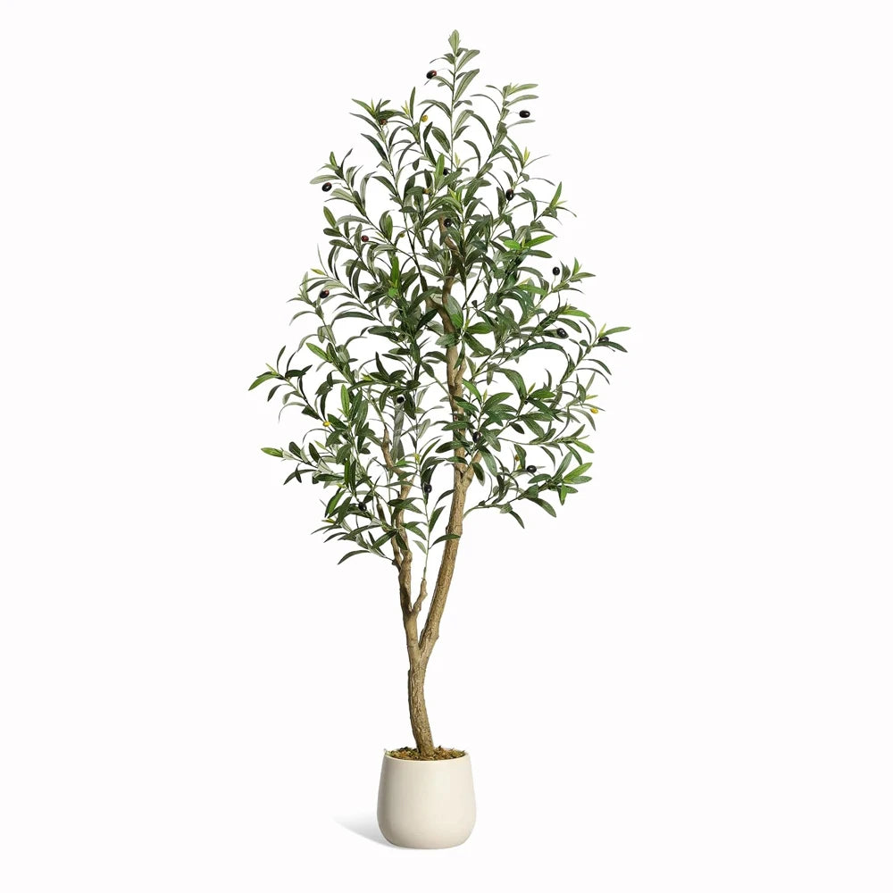 HiMISS Artificial Olive Tree For Home And Patio Decor