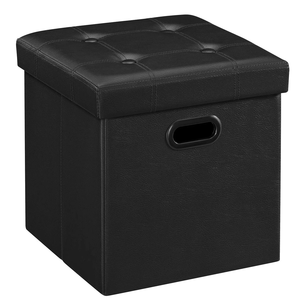 Xiuwo Upholstered Storage Ottoman Bench With Flip Top Seat Cover