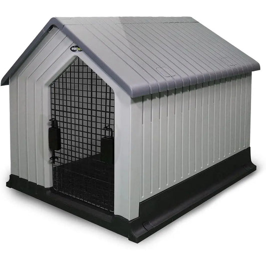 Durable Plastic Dog House For Indoor And Outdoor Pets