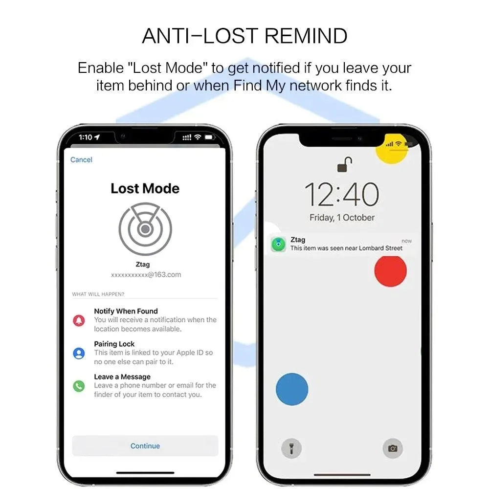 Stonego Ztag Bluetooth Key Finder Pet Tracker For Find My