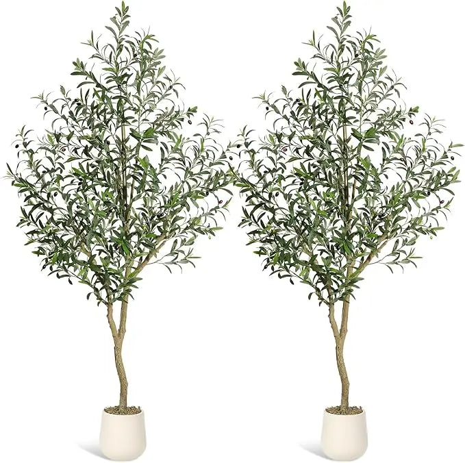 HiMISS Artificial Olive Tree For Home And Patio Decor