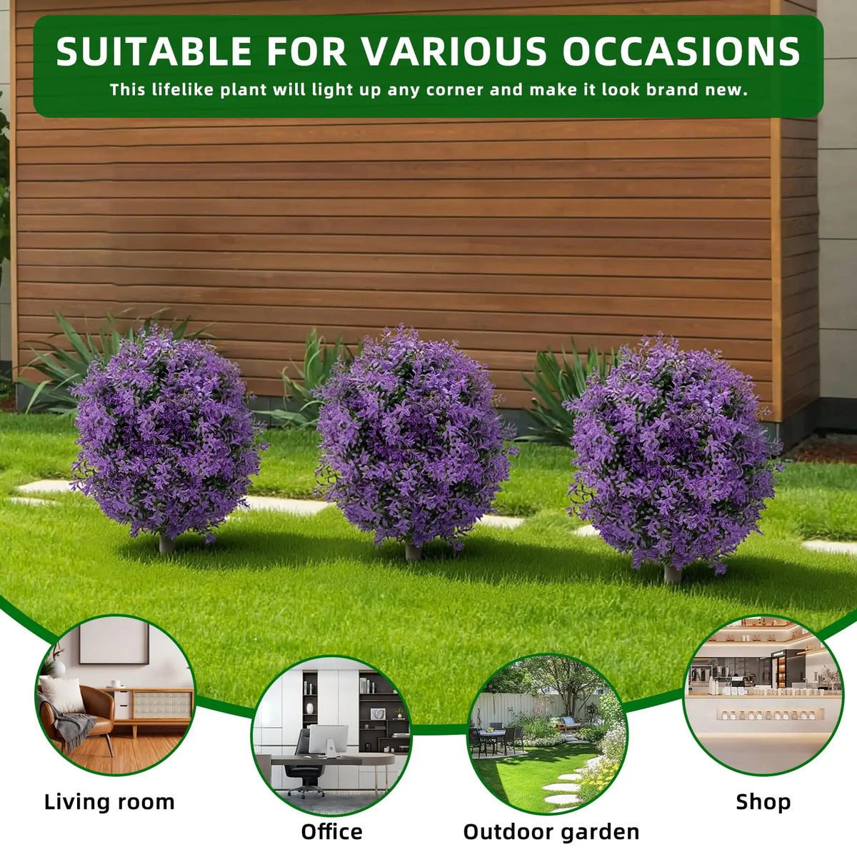 Artificial Cedar Topiary Ball Trees For Home And Garden