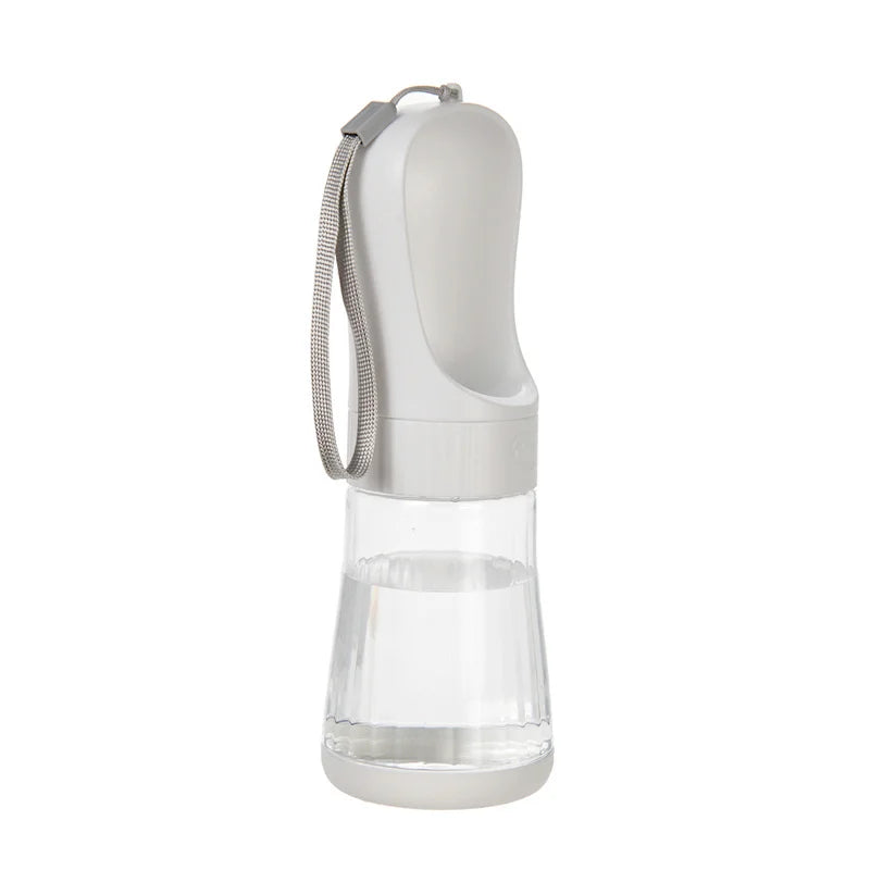 Portable Dog Water Bottle With Separated Food Storage Cup