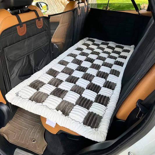 CWV Anti Slip Coral Fleece Dog Mat Car Seat Protector
