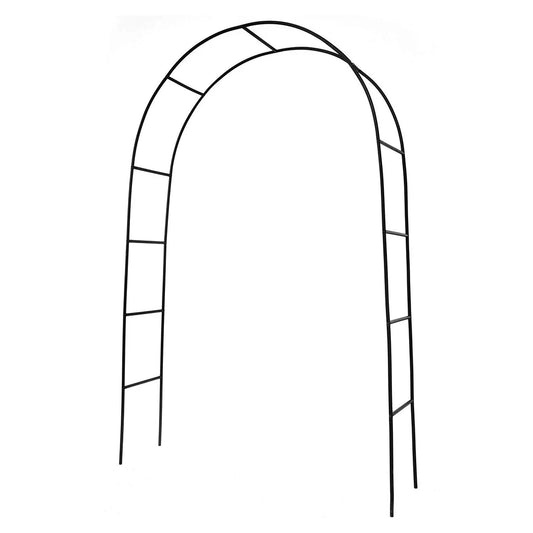 Wisfor Metal Garden Arch Trellis For Climbing Plants