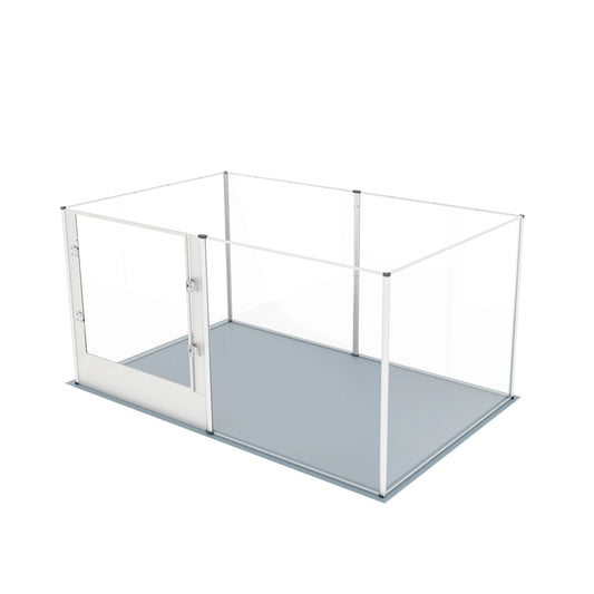 Bingopaw Heavy Duty Acrylic Dog Playpen Fence Waterproof Mat