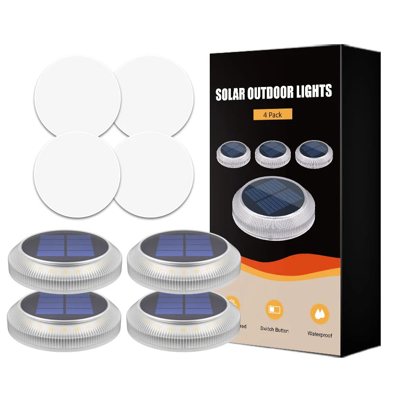 IP68 Solar Deck Lights Automatic With 5 Ton Load Bearing