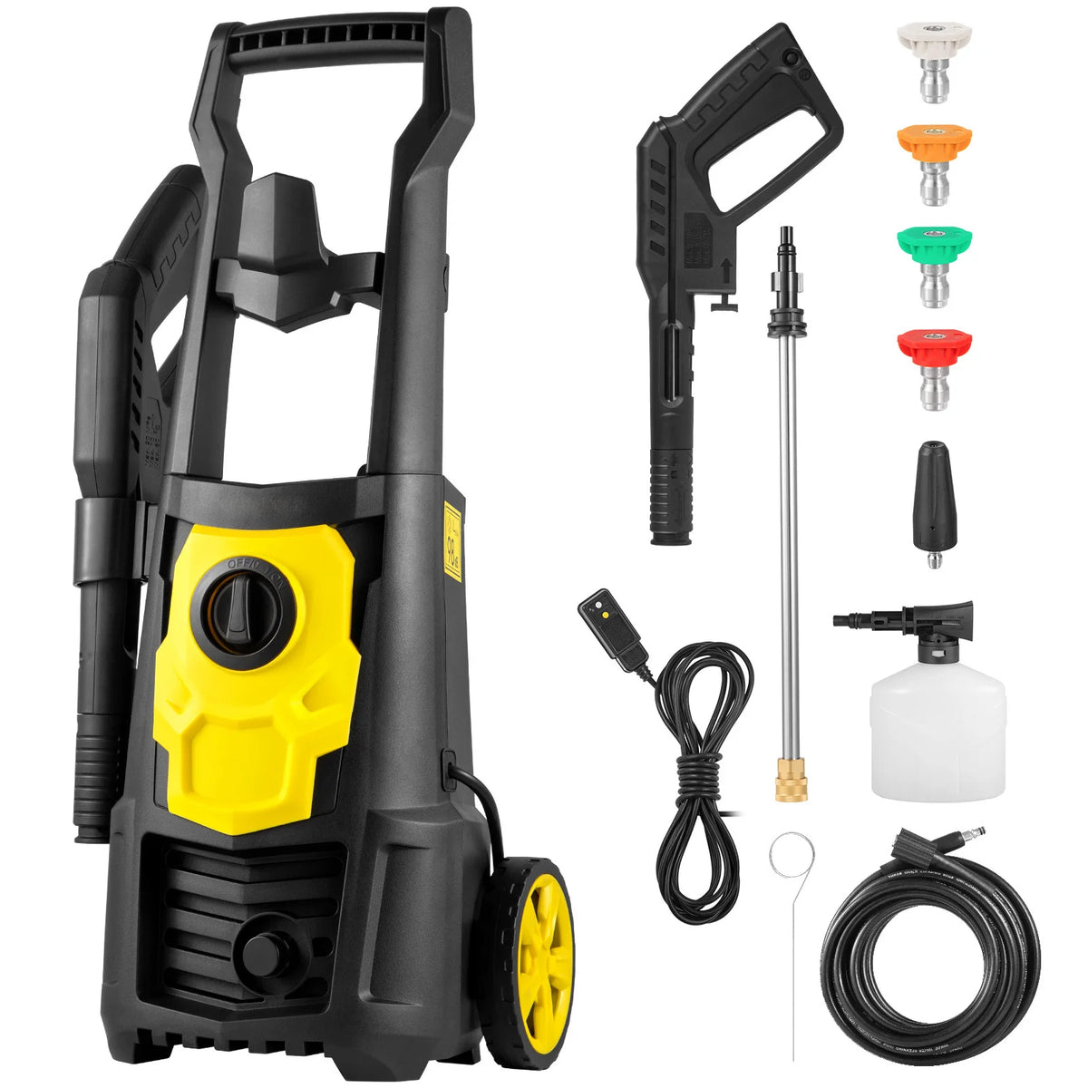 Vevor 1500W 2000 PSI Portable Electric High Pressure Car Washer