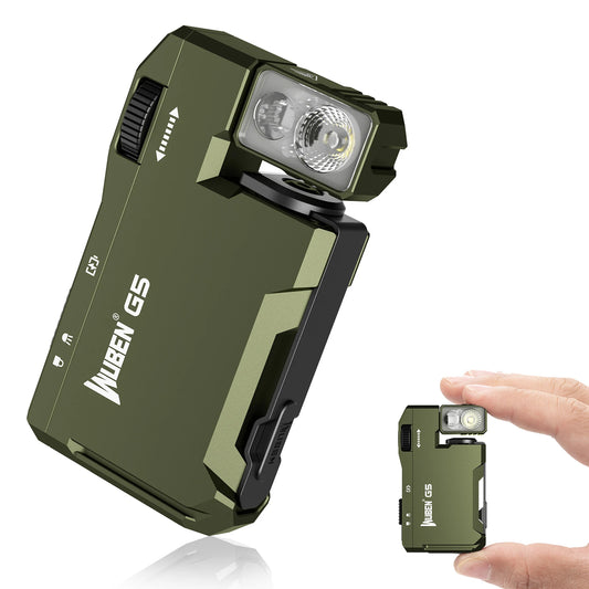 WUBEN G5 Magnetic LED Flashlight With USB Rechargeable Pocket Stand