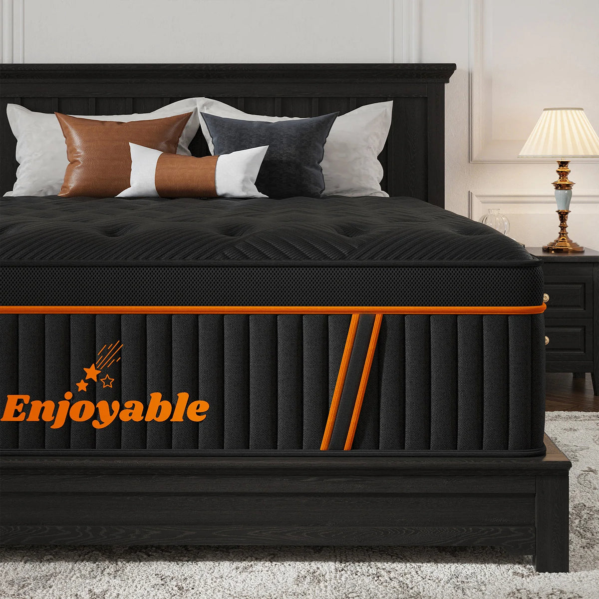 Sweetlove Medium Firm Gel Memory Foam Hybrid Mattress