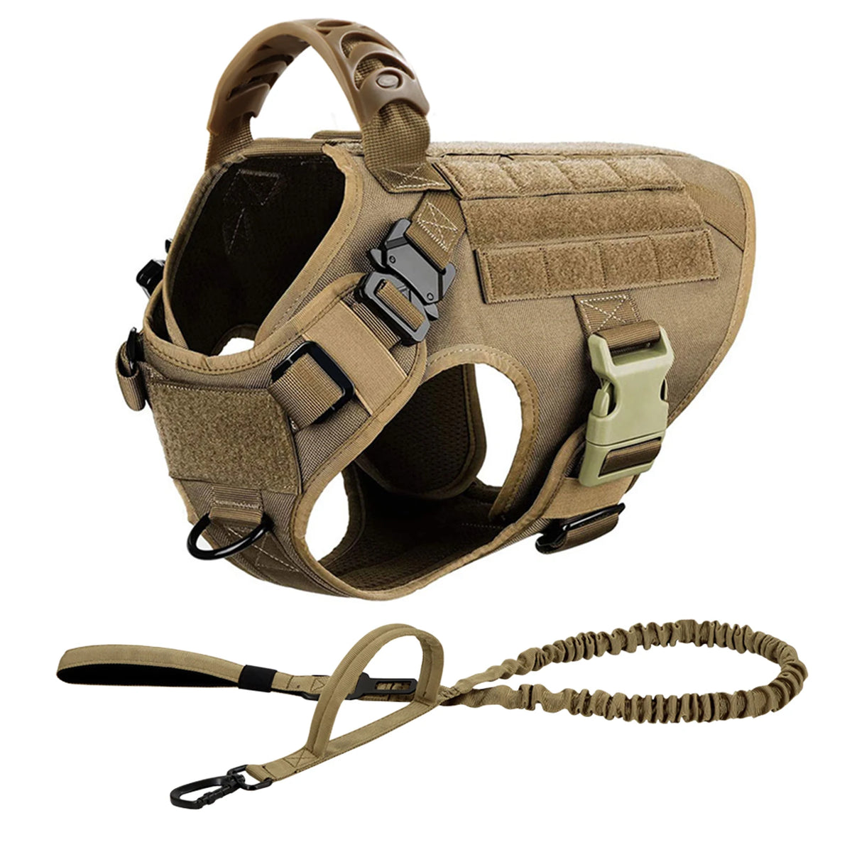 Petravel Adjustable Padded Nylon Dog Harness With Leash