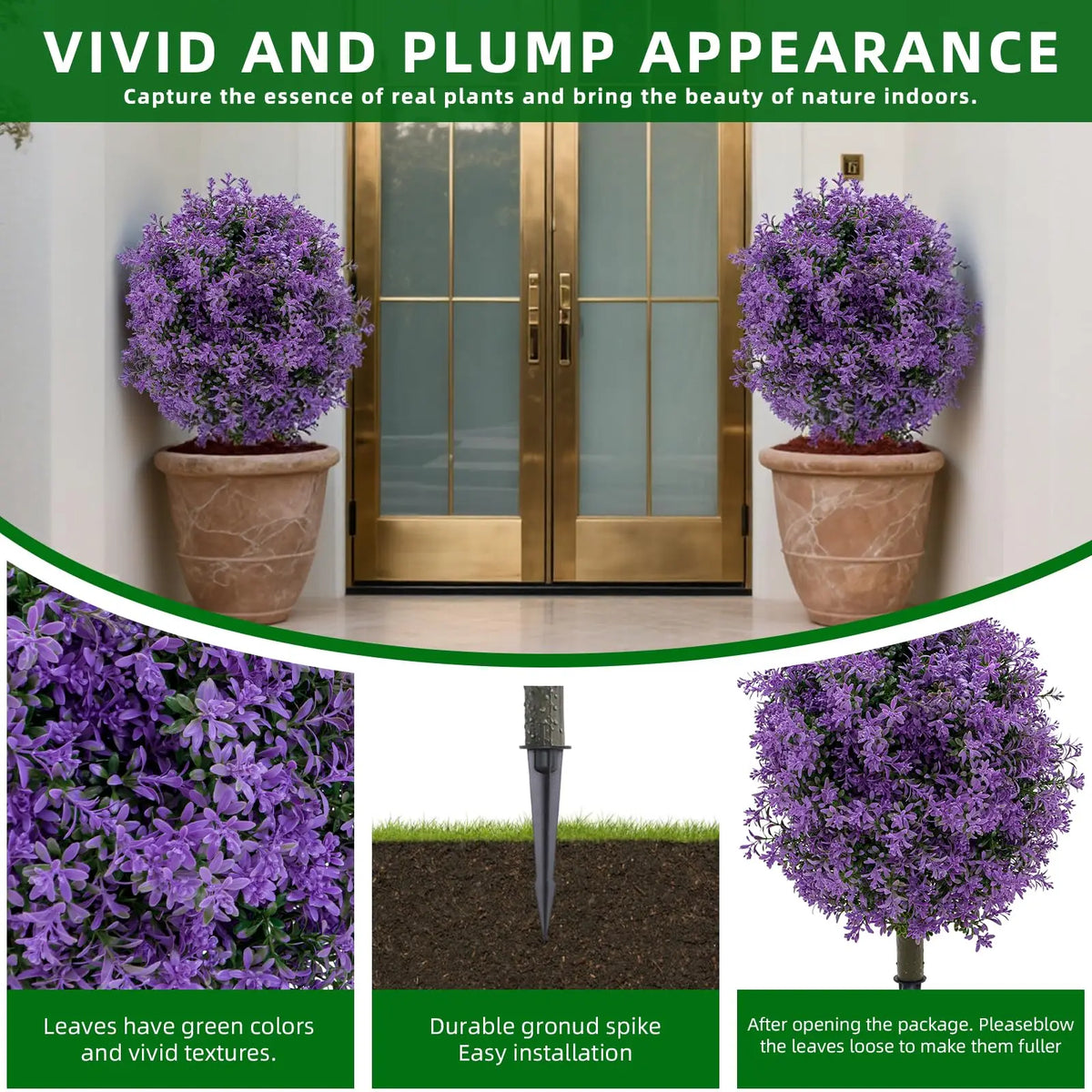 Artificial Cedar Topiary Ball Trees For Home And Garden
